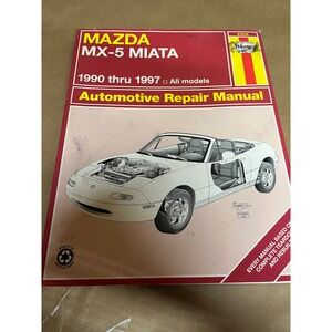 Haynes Mazda MX5 Miata Roadster Automotive Repair Manual 1990-1997 All Models